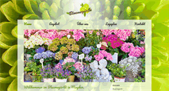 Desktop Screenshot of bluemegaertli.ch